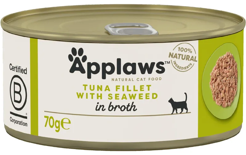 Applaws Nassfutter Thunfischfilet e Seegras 70 g