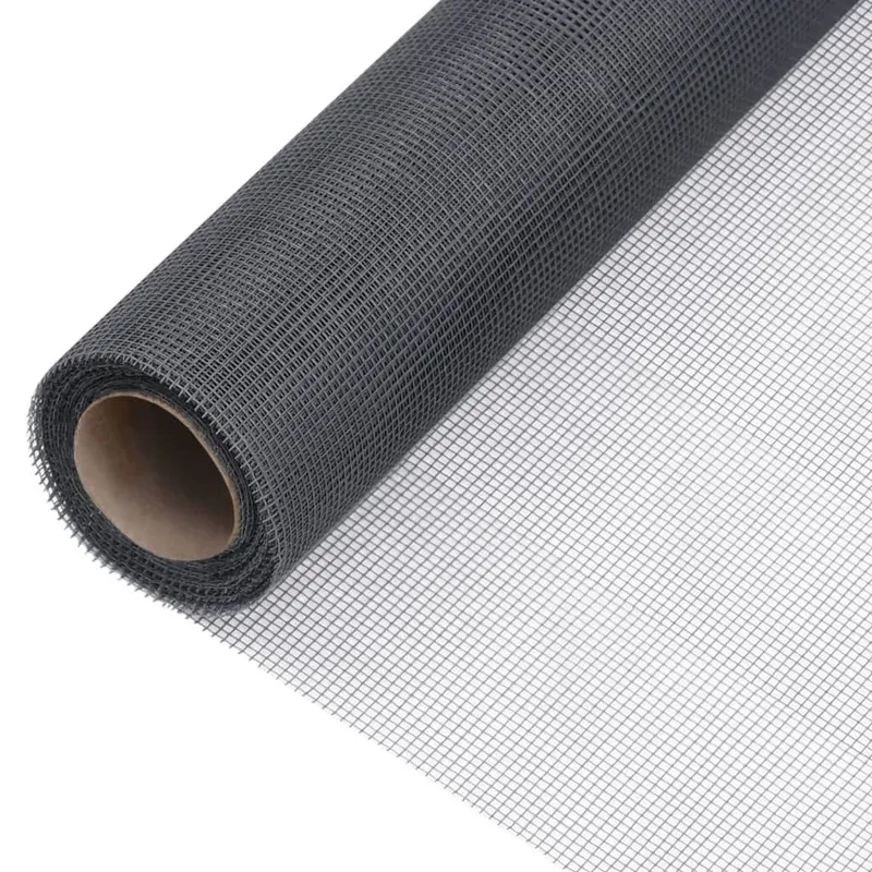 Zanzariera in Fibra di Vetro 60x2000 cm Grigio