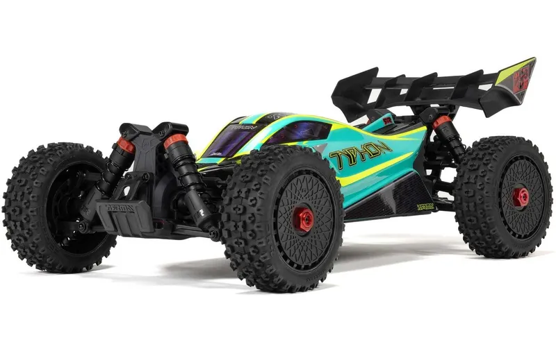 Arrma Buggy TYPHON BLX 223S verde ARTR, 1:8