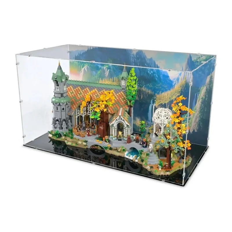 iDisplayit Baukasten Acryl-Display für LEGO 10316 Herr der Ringe