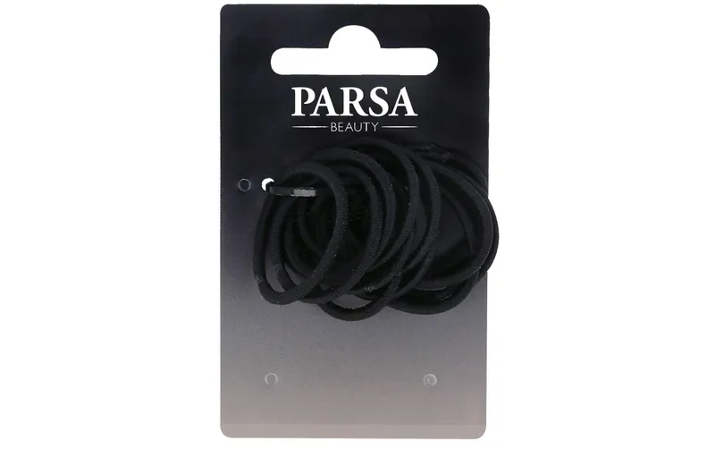 Parsa Beauty Zopfhalter mini, dünn, metallfrei noir
