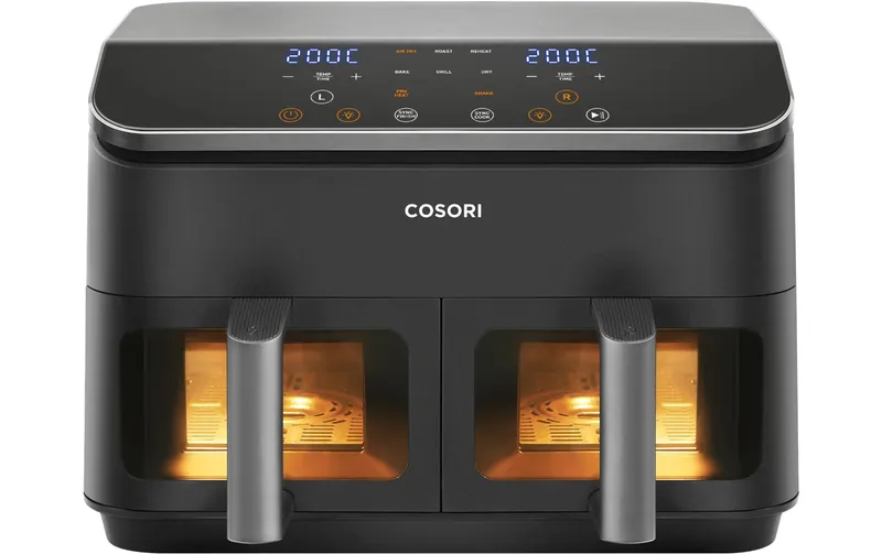 Cosori Heissluft-Fritteuse Dual Basket 8.5 l