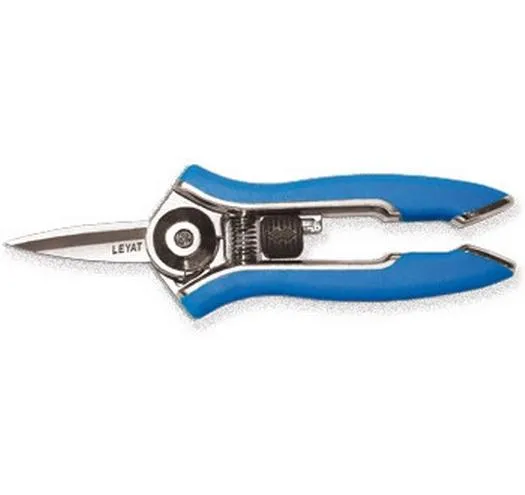 Samen Mauser Gartenschere Happy Line LEYAT con gerader Klinge, blu