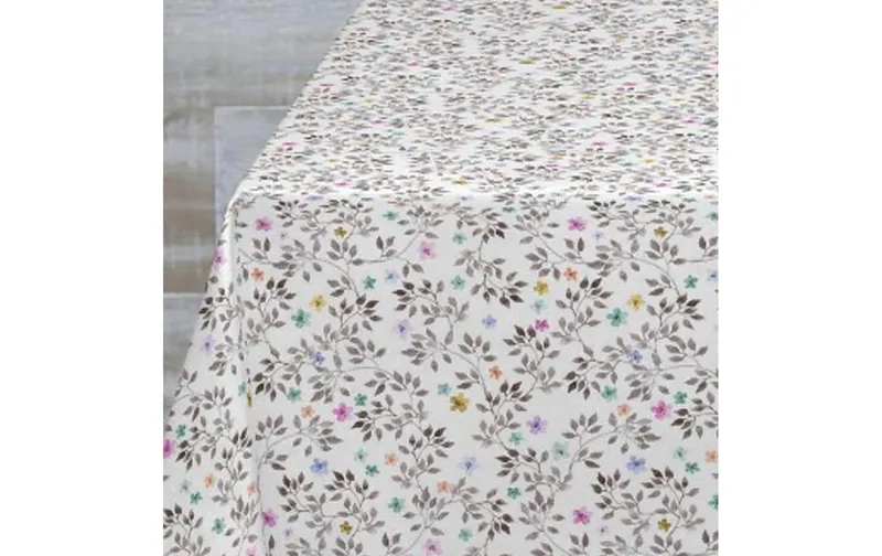 Hubatka nappe Megaline, Farbige Blüten, 140 x 170 cm