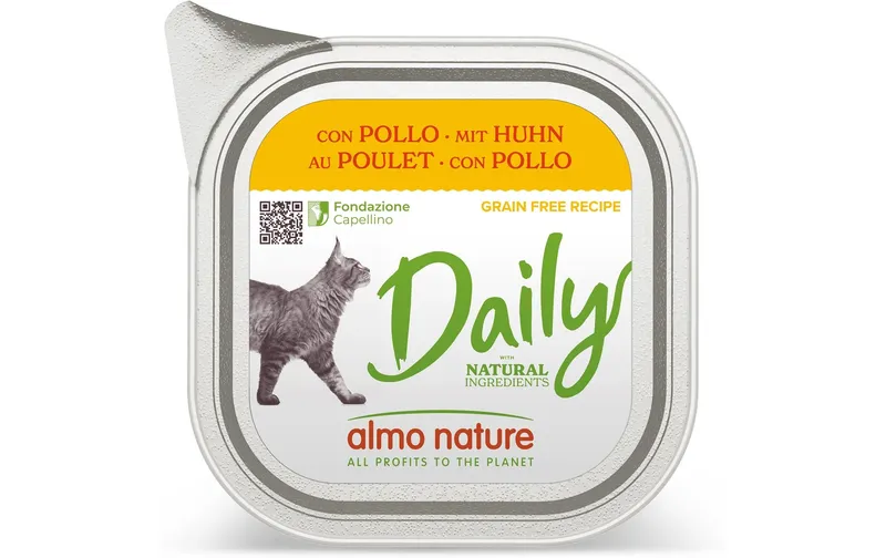 Almo Nature Nassfutter Daily mit Huhn 100g