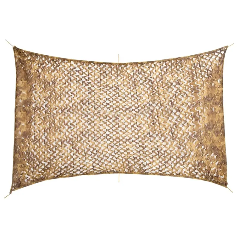 Tarnnetz mit Aufbewahrungstasche 410x285 cm Sandfarbe