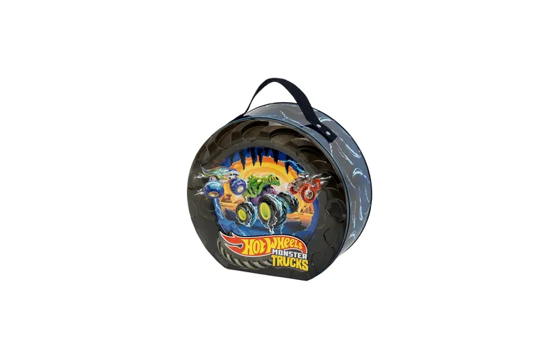 Klein-Toys Hot Wheels Monster Trucks – Radkoffer pour 7 Autos