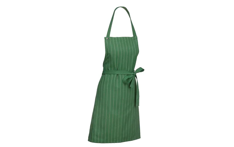Kela Kochschürze Cora Streifen 80 x 67 cm, green