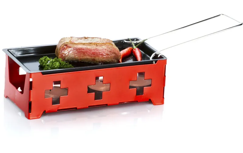 Nouvel Teelicht-Raclette Heat Cheese! @home rosso