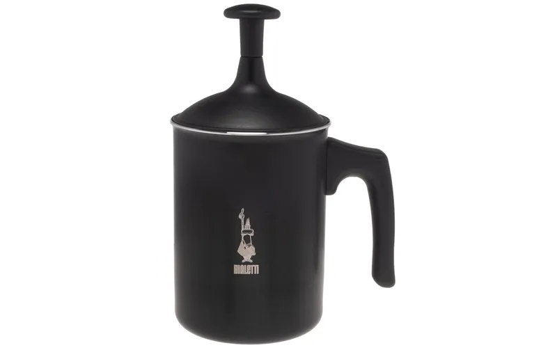 Bialetti Milchschäumer Tuttocrema 6 Tassen, noir