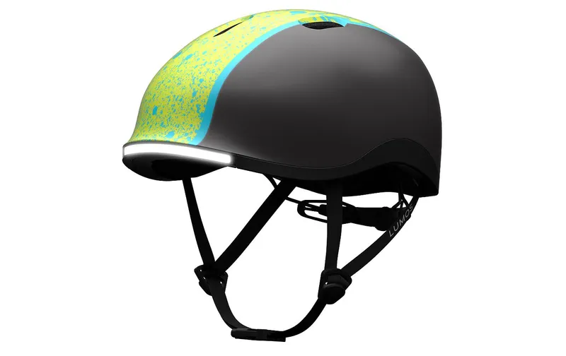 LUMOS Helm Nyxel Youth noir/vert, S