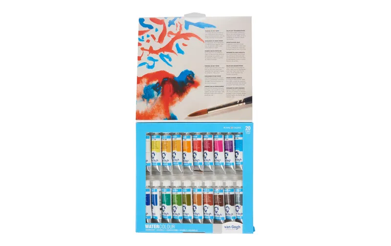 Van Gogh Aquarellfarbe Malkasten 20er-Set, multicolore