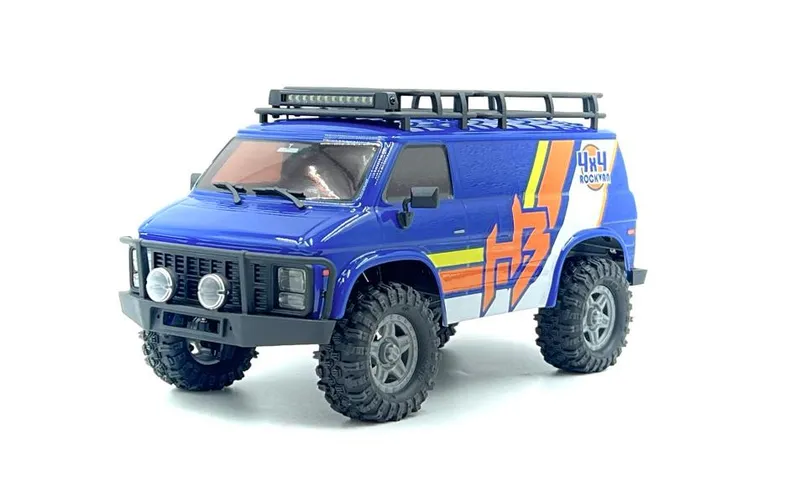 Absima Crawler CR18P EVO-V2 Rock Van blue, 4WD, RTR, 1:18