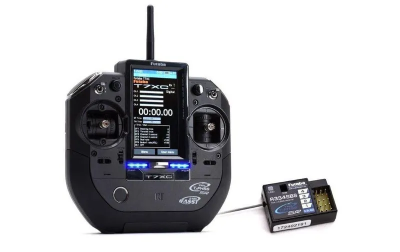 Futaba Fernsteuerung T7XC + R334SB 7-Kanal