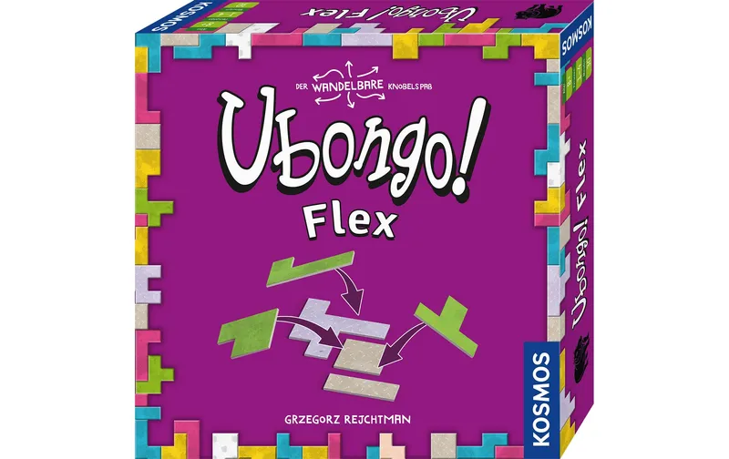 Kosmos Knobelspiel Ubongo! Flex Brettspiel Familienspiel Lernspiel
