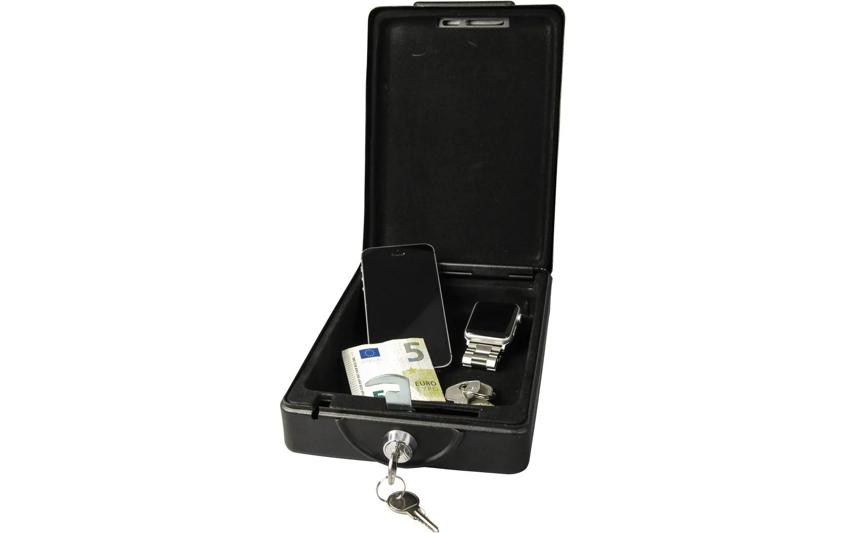 KH Security Tragbarer Tresor Schwarz