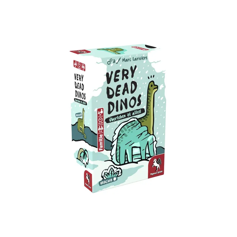 Pegasus Spiele Kartenspiel Very Dead Dinos – Brachio -DE