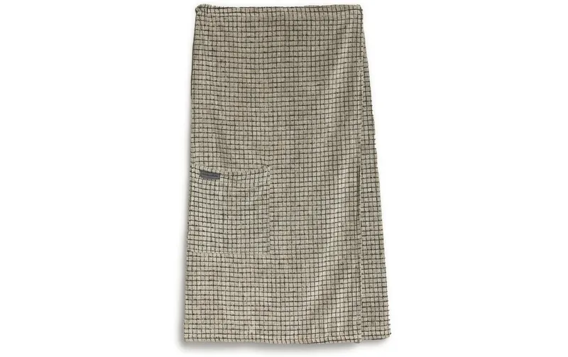 Möve Saunakilt Eden 0 x 85 cm, black