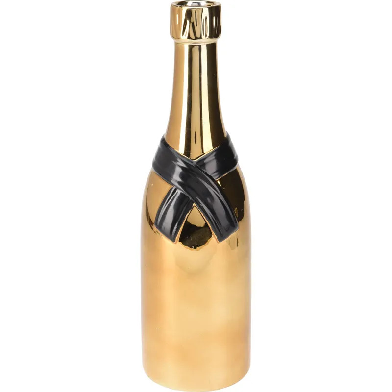 Vase Champagnerflasche 39cm
