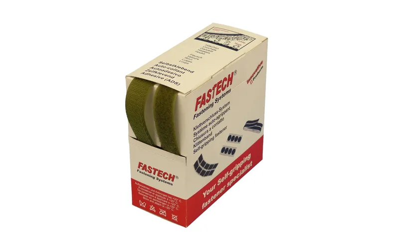 FASTECH Klettband-Box Olive