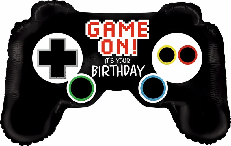 Gamecontroller Game on! It` s your birthday