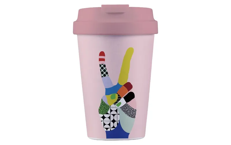 BioLoco Outdoor-Becher Easy Cup-Peace 350 ml