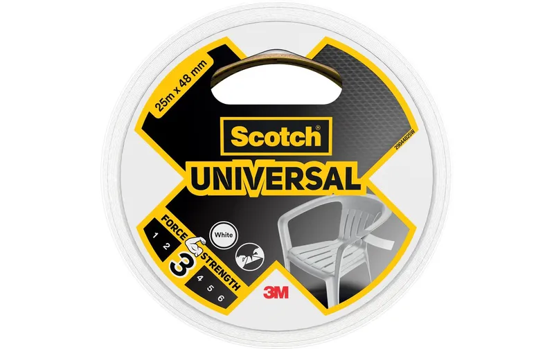 Scotch Klebeband Scotch Universal 48 mm x 25 m, Weiss