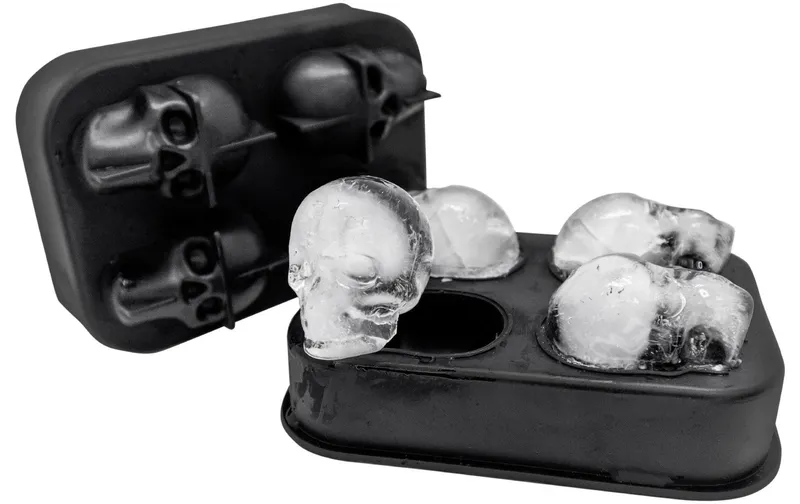 Vin Bouquet Eiswürfelform Vin Bouquet Eiskugelform Totenkopf 4 Würfel