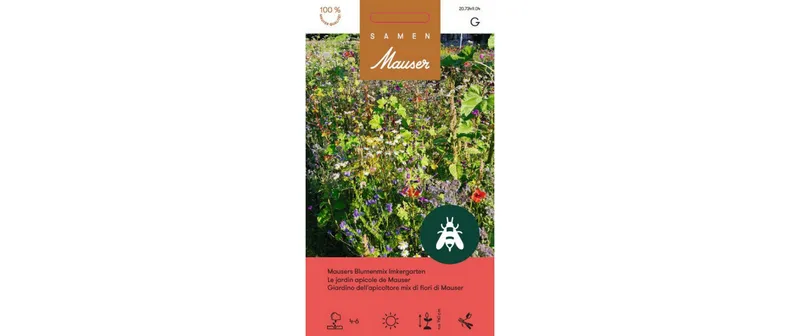 Samen Mauser Mausers Blumenmix Imkergarten