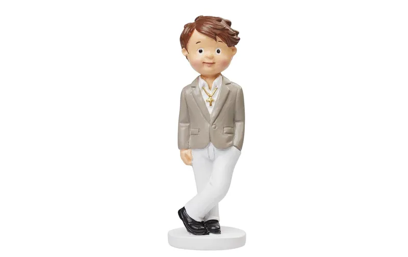 HobbyFun Mini-Figur Kommunion Junge 9 cm