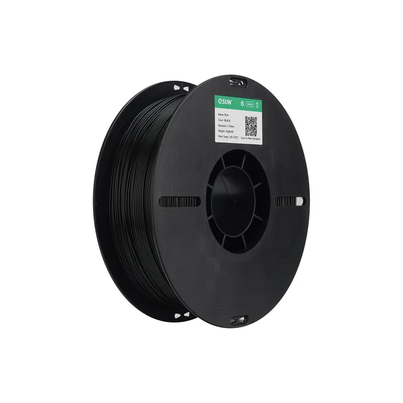 eSun Filament eSun, Filament , PLA+, Schwarz 1.75 mm 1 kg