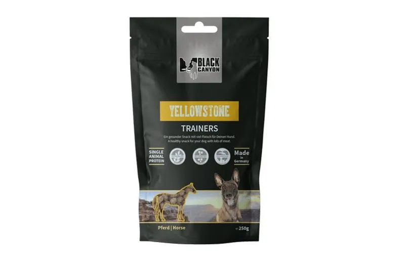 Black Canyon Snack Trainers Yellowstone Pferd, 250 g