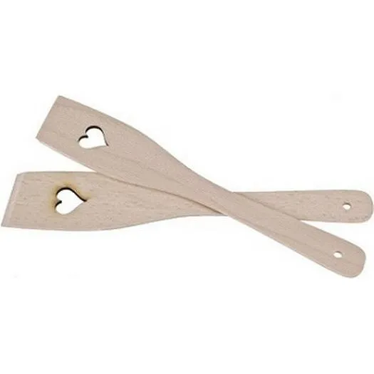 creanorm Pfannenwender Herz 1 pièces, brun
