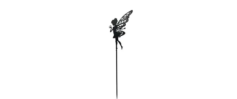 Dameco Gartenstecker Fee 95 cm, Schwarz
