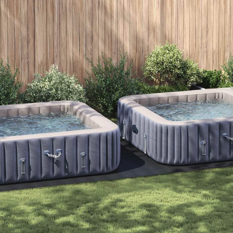 Bodenfolie for Pools 640 x 321 x 0,1 cm Rechteckig Vliesfabric