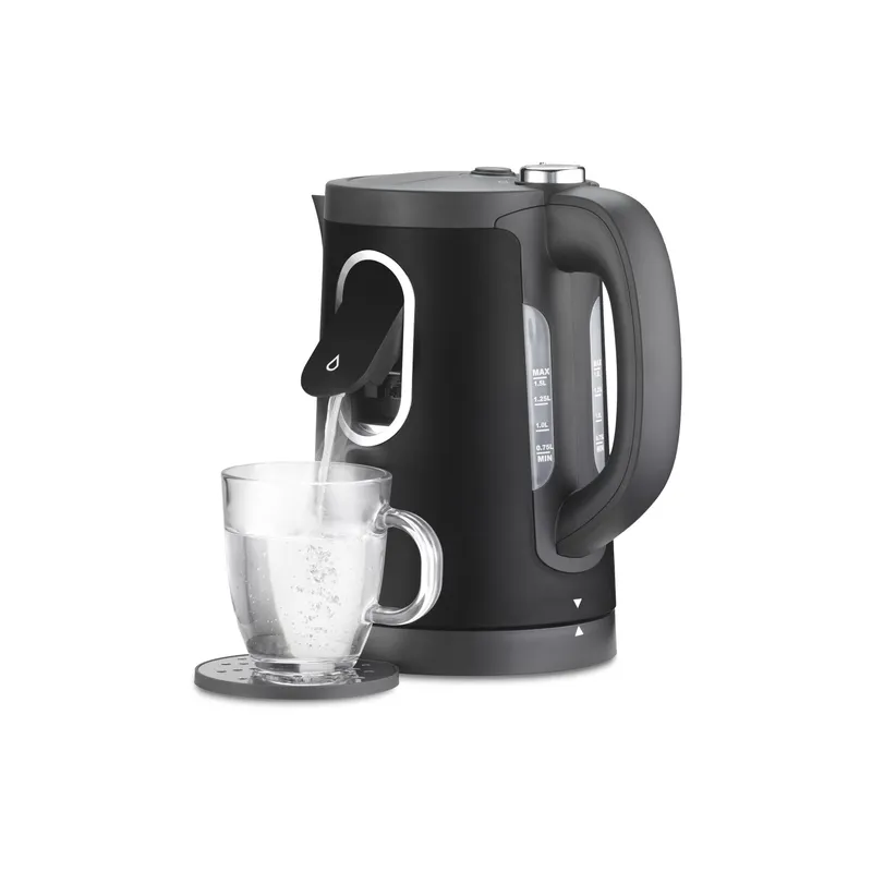 Trisa Wasserkocher 2-in-1 Perfect Cup 1.5 l, black