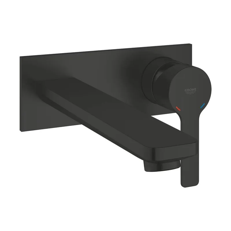 GROHE Lineare New L-Size Mattschwarz Zweiloch Wandmontage