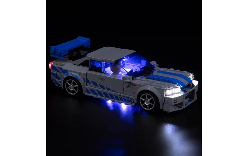 BrickBling LED-Licht-Set pour LEGO® Nissan Skyline GT-R R34 (76917)