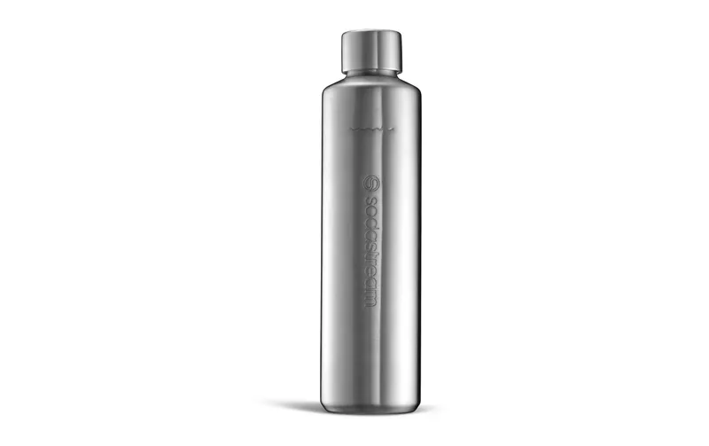 Sodastream Flasche Duo Silber