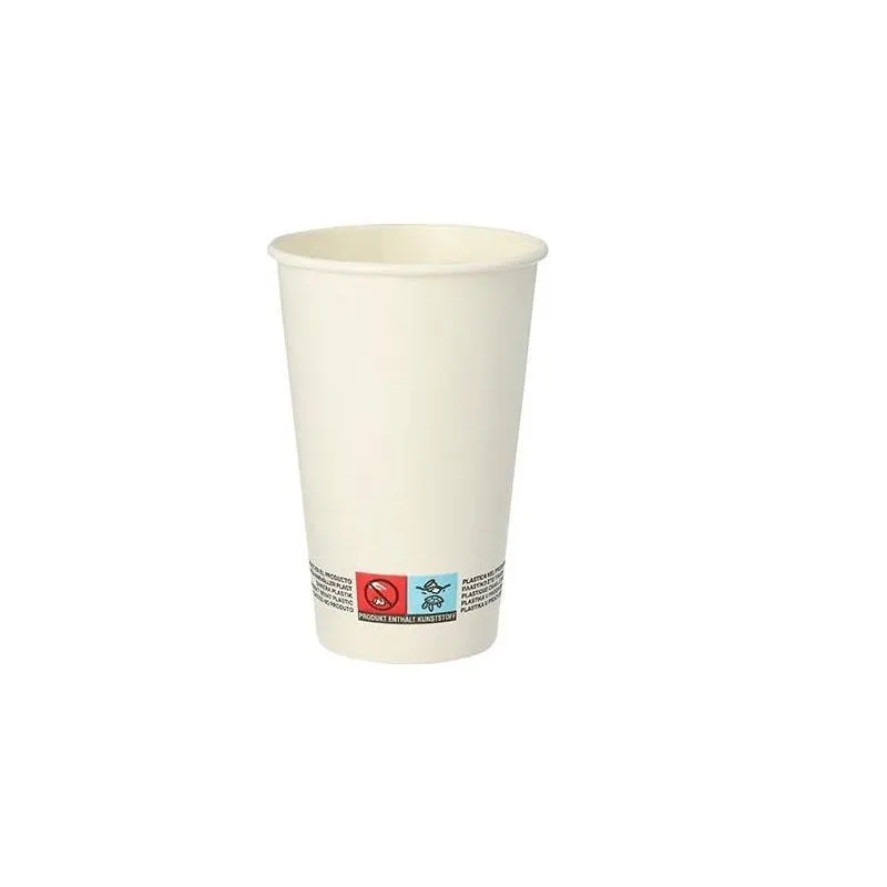 Papstar Einwegbecher Pure 300 ml, 50 pieces, white