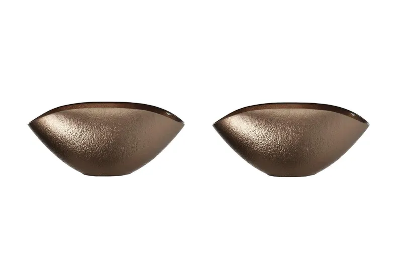 LEONARDO Schale Como 2 pezzi, Bronze