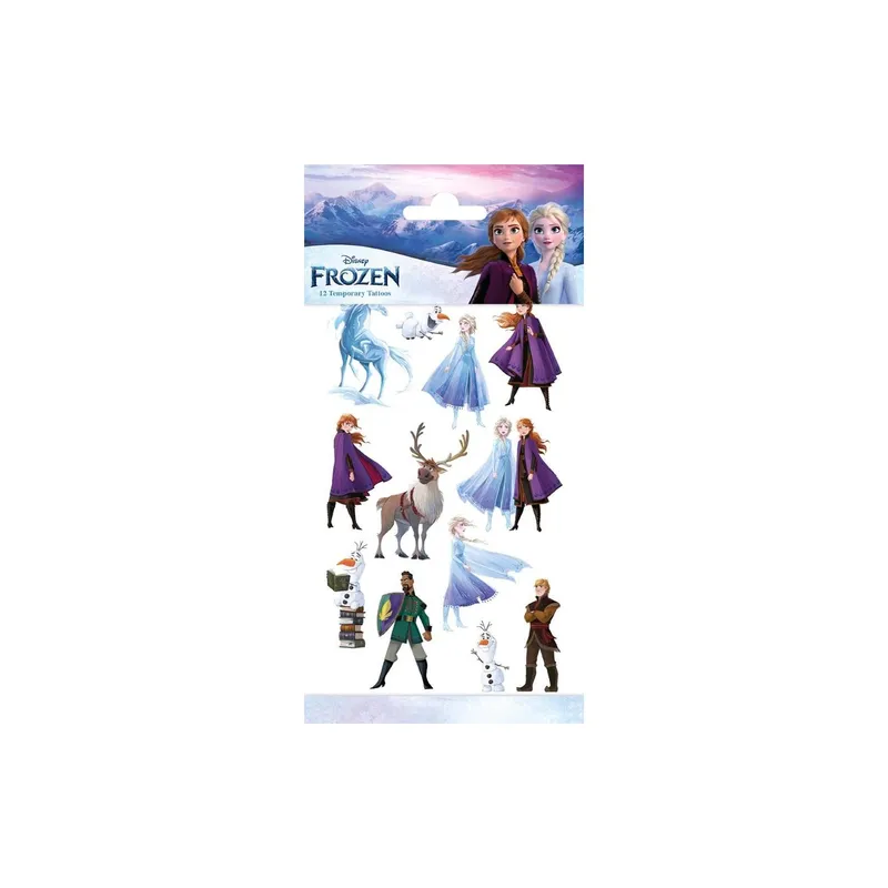 We fiesta Party Tattoo Set Frozen