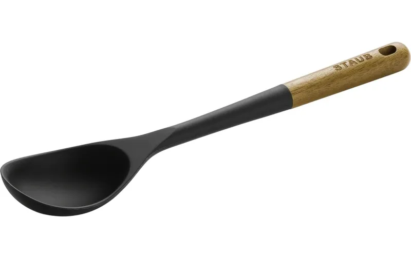 Staub Servierlöffel nero/marrone
