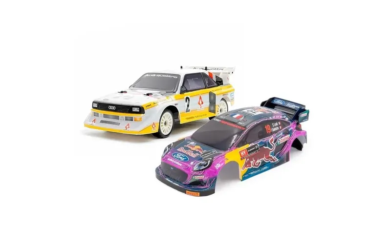 Carisma Rally GT24 Audi Quattro S1 / Ford Puma 4 x 4 RTR, 1:24