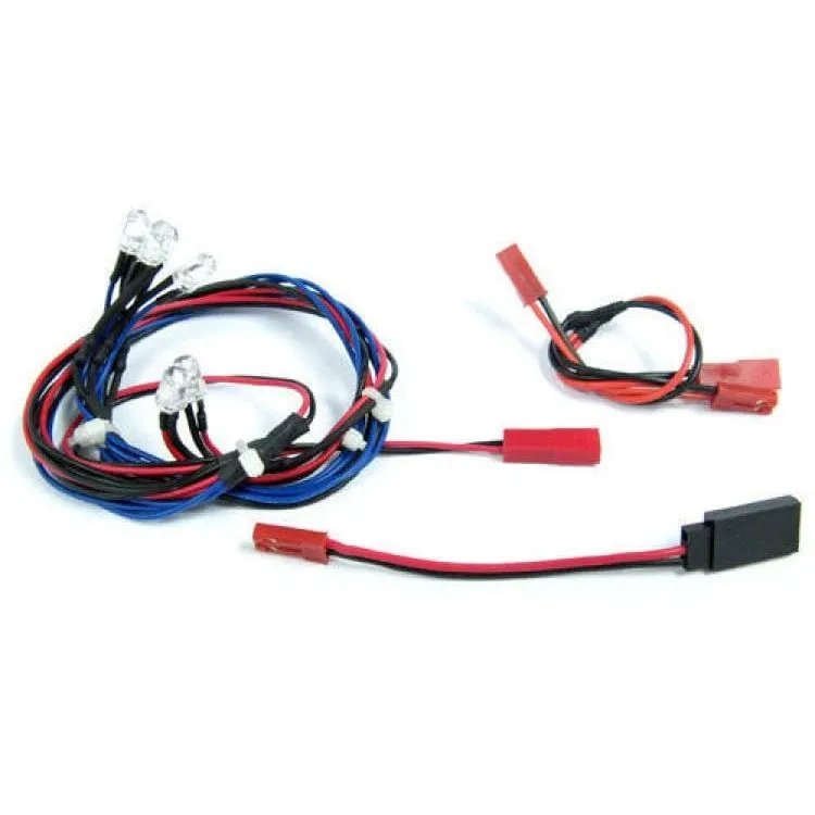 Yeah Racing Modellbau-Beleuchtung Set, bianco/rosso