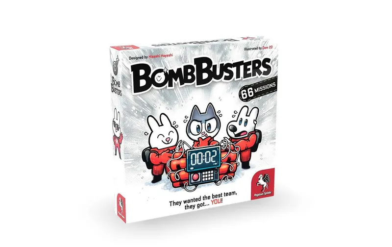 Pegasus Spiele Familienspiel Bomb Busters -EN