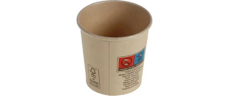 belesse nature Bambuskartonbecher 1 dl 50 pièces