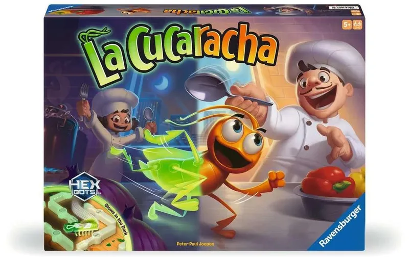 Ravensburger Jeu de société La Cucaracha – phosphorescent