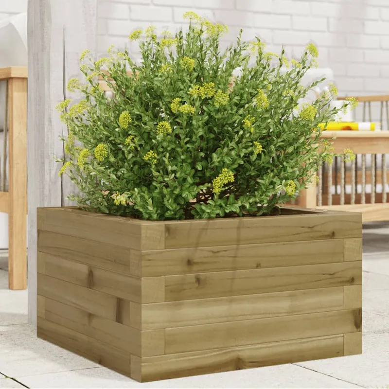 planter 40x40x23 cm Kiefernholz Imprägniert